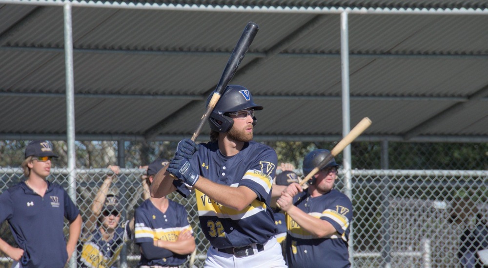 Ryan Lacasse at the plate against Carleton - Mark Wilson