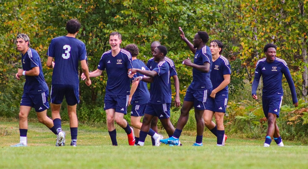 Sam Howard celebrates a goal - Tyra Swan